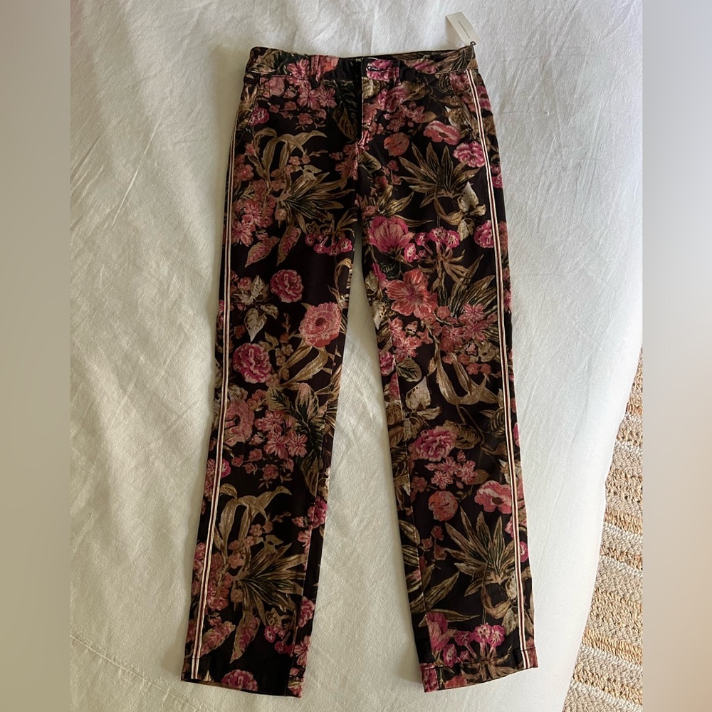 Anthropologie Chino Relaxed Pants - sz 27
